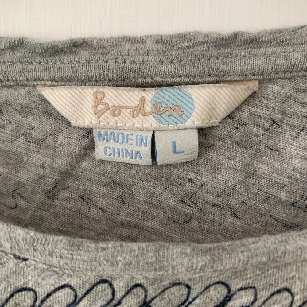 Boden Gray Short Sleeve Tee - Picture 3 of 6
